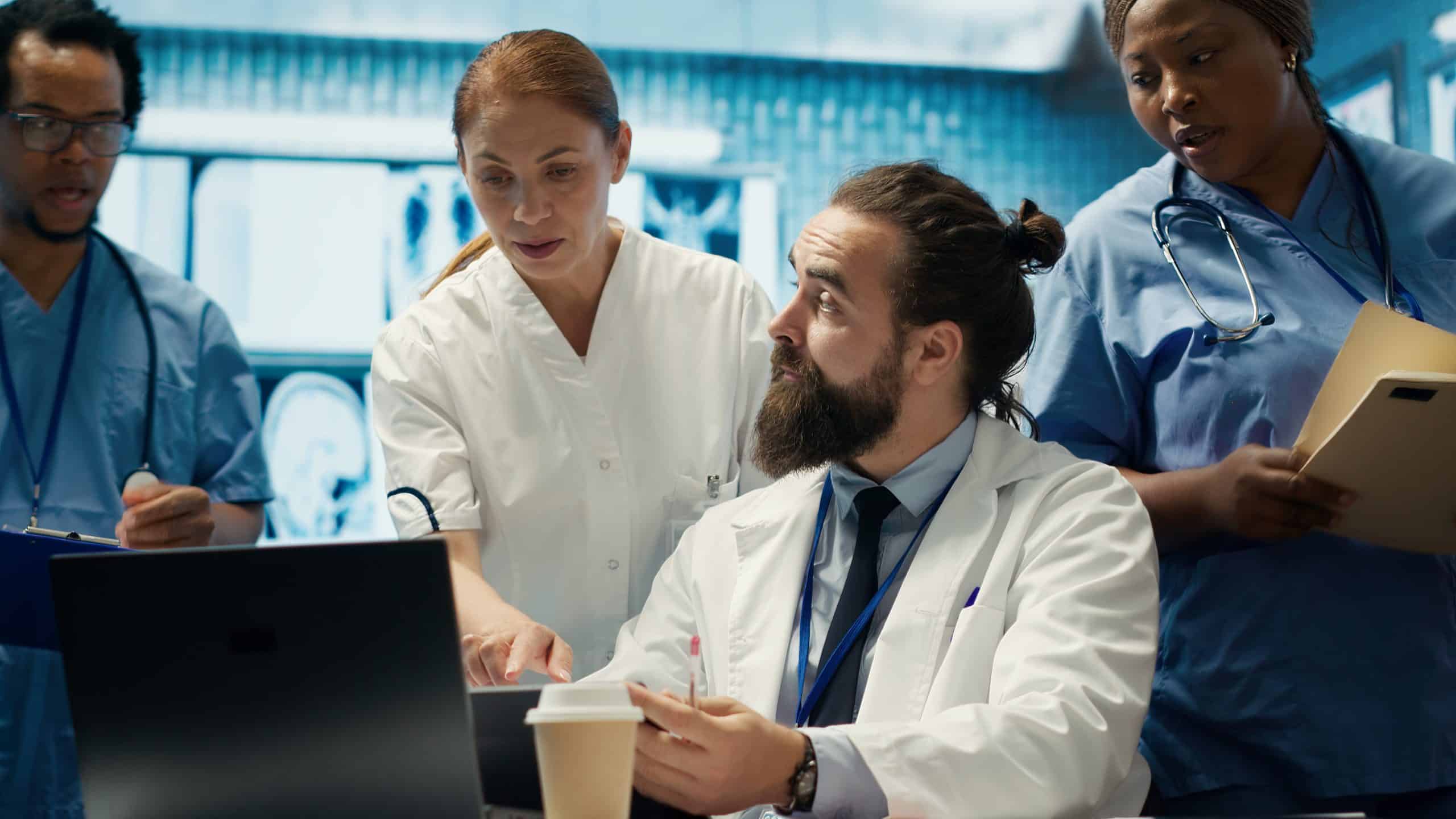 Why UK & USA Clinical Rotations Matter doctors nurses working healthcare facility develop treatment protocols scaled