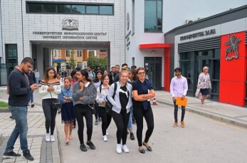 Group of Studenst at Networking Event 2019 at Plodiv- SME