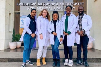 Our Students from 2019 at Kiev Medical University- Study medicine europe