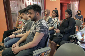 Students at Networking Event, Plodiv- Study Medicine Europe