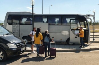 Students Boarding the bus for Entry Exam 2020- Study Medicine Europe